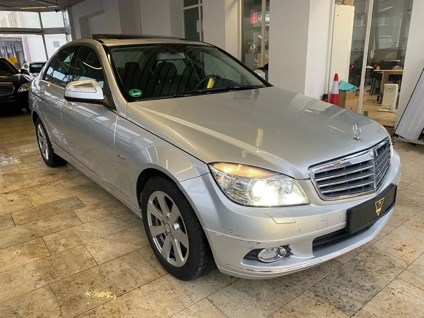 Mercedes-Benz C 280 /1.Hd/MB-Service/Led./Xen./SHZ/Navi/S-Dach Argent - 2