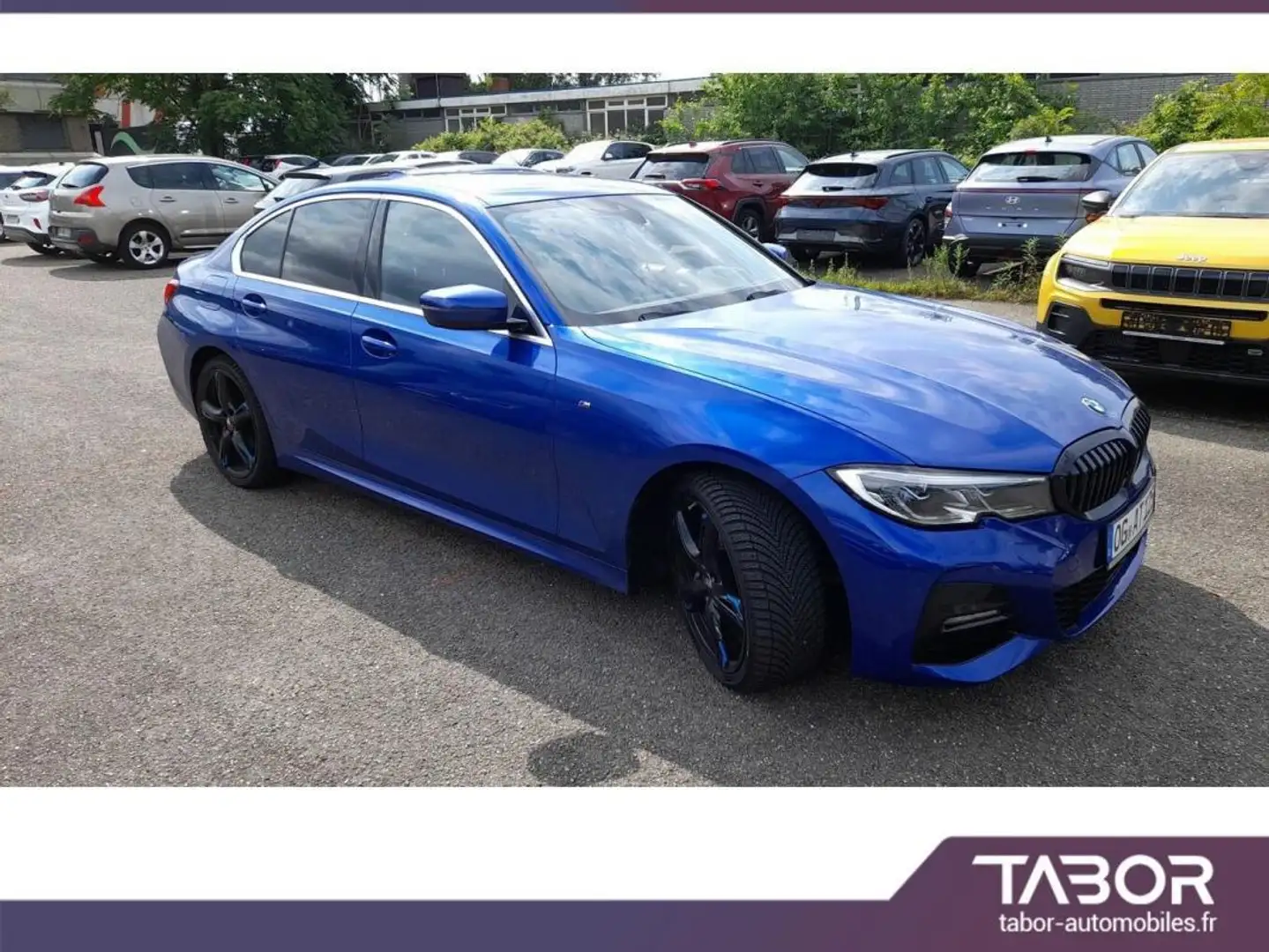 BMW 320 320 d Steptronic M Sport Laser HUD cuir 19P Bleu - 2