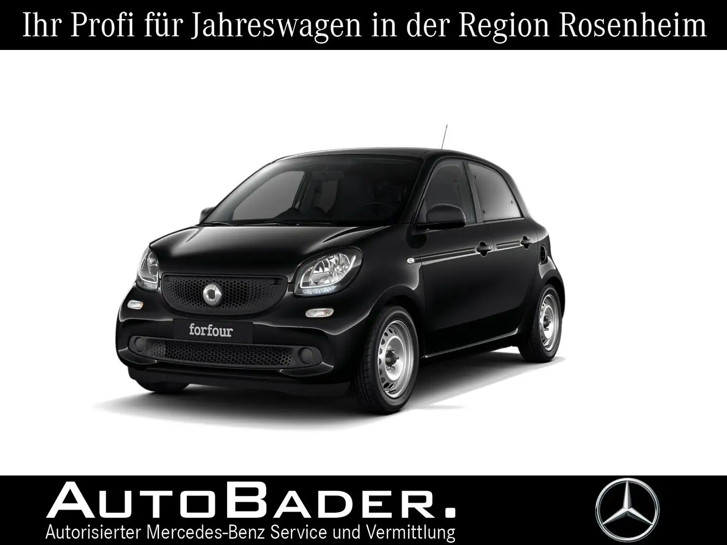 smart forFour forfour Cool & Audio Klimaautomatik Tempomat Schwarz - 1