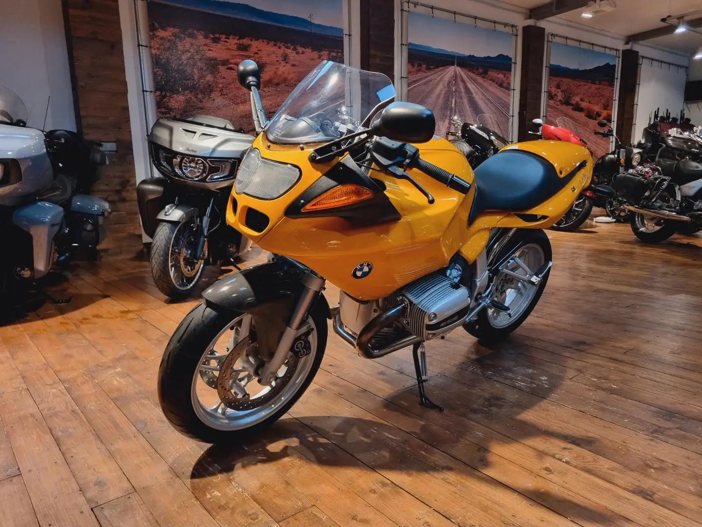 BMW R 1100 S ORIGINAL 1.106 KM & NEU" (250/4,99 %) Žlutá - 2