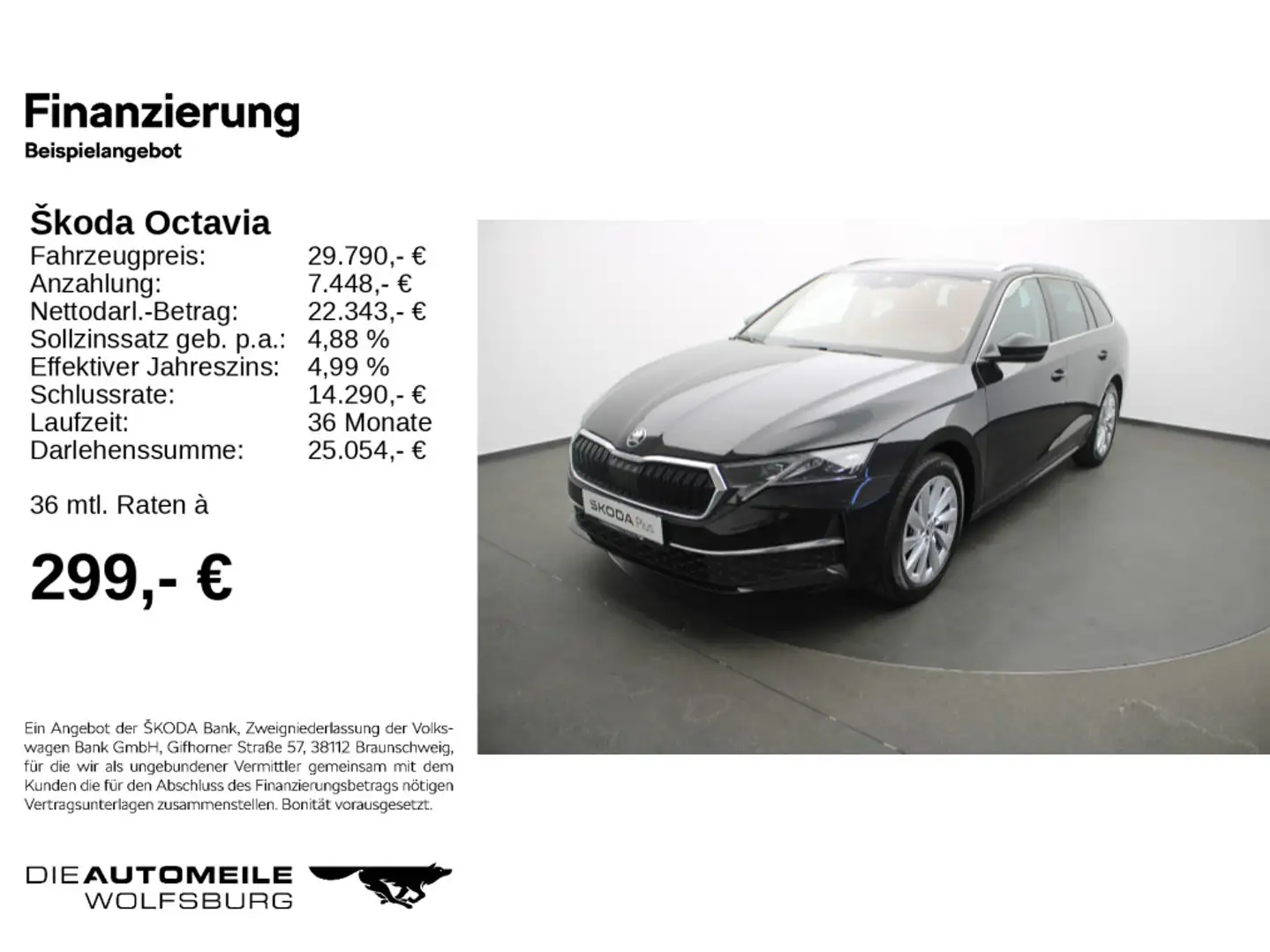 Skoda Octavia 4 IV Combi 1.5 eTSI DSG Selection Matrix Nero - 2