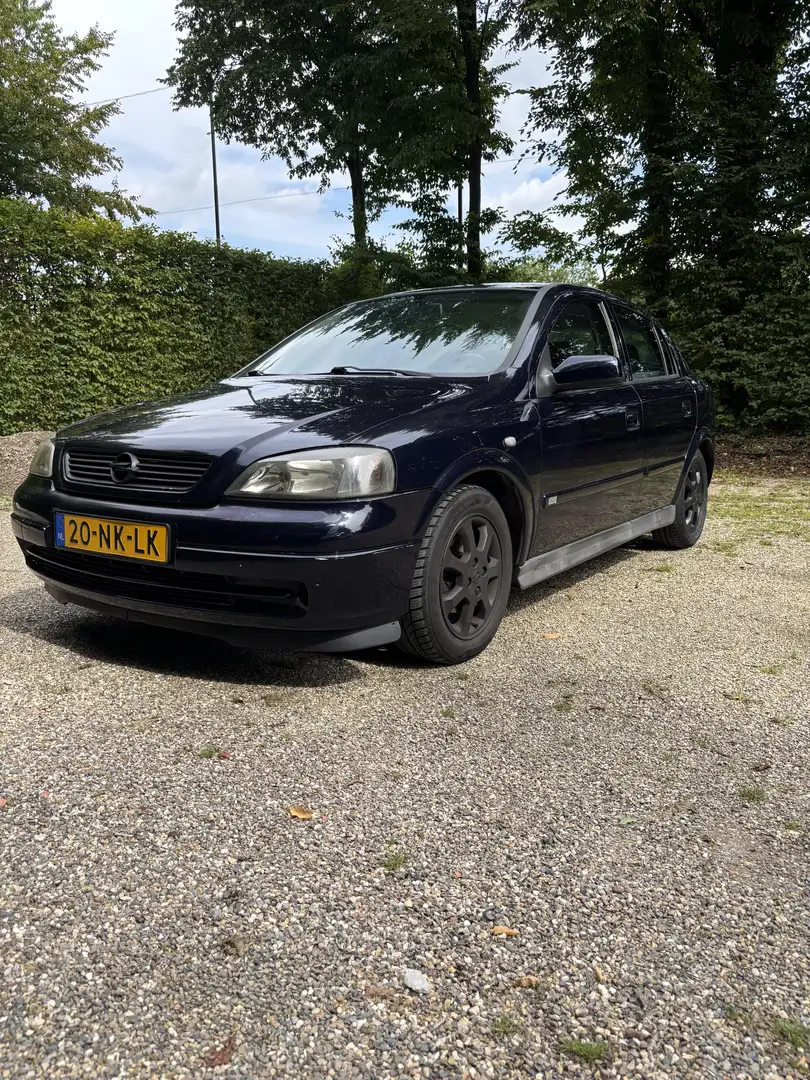 Opel Astra 1.6 8V NJOY Blauw - 2