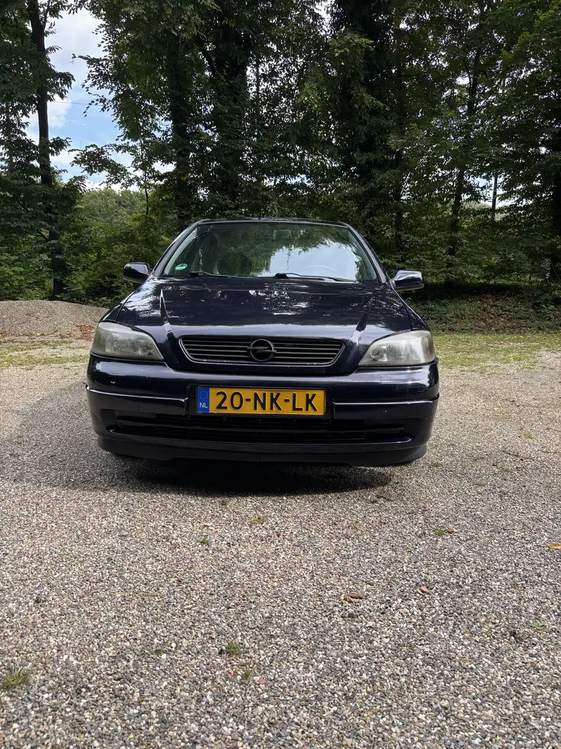 Opel Astra 1.6 8V NJOY Blauw - 1