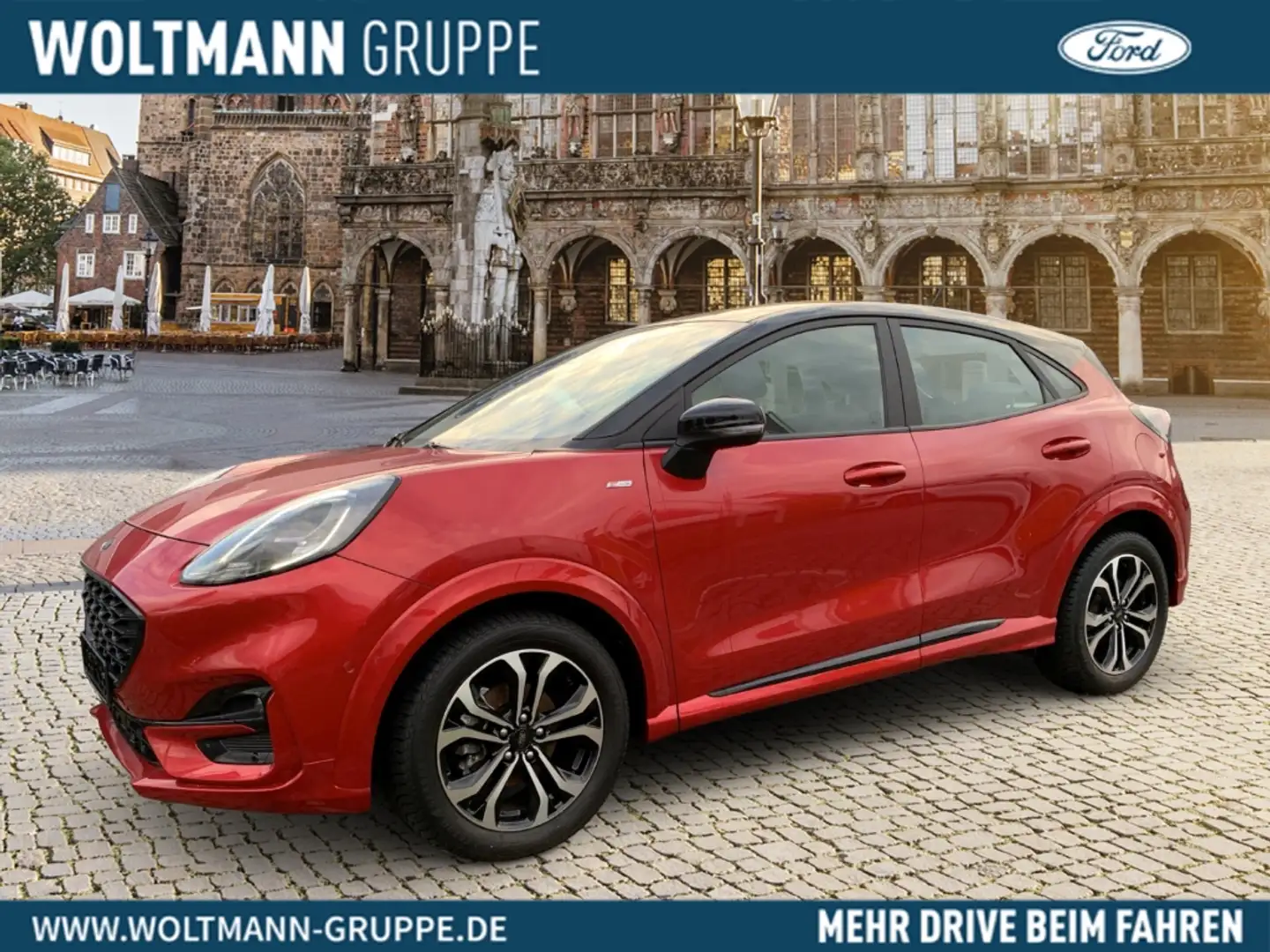 Ford Puma ST-Line Automatk, Ganzjahresreifen, Rückfahrkamera Rood - 1