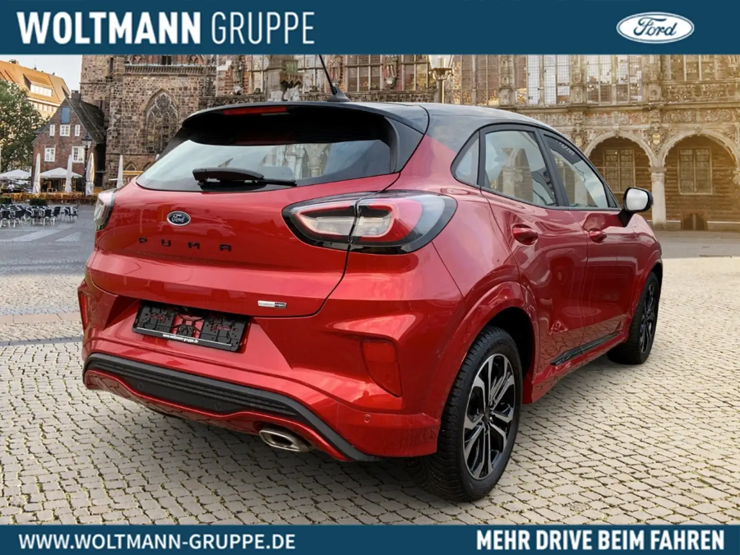 Ford Puma ST-Line Automatk, Ganzjahresreifen, Rückfahrkamera Rot - 2