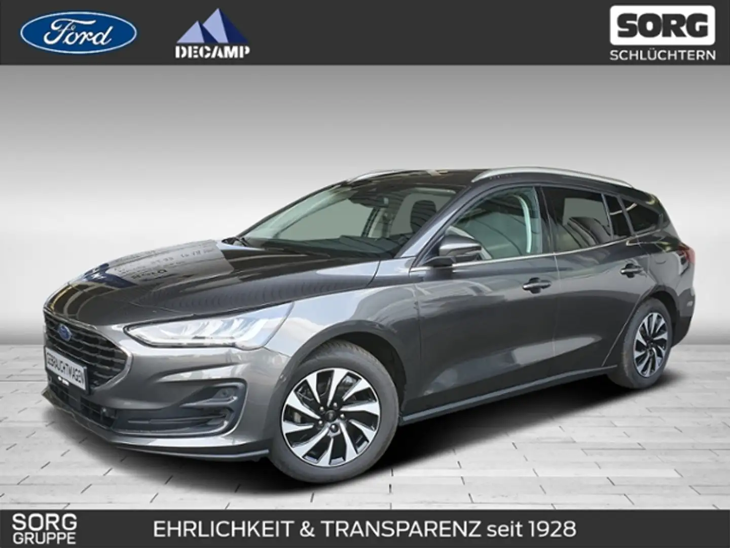 Ford Focus Turnier 1.0 EcoB MHEV Titanium*ACC*LED Grau - 1