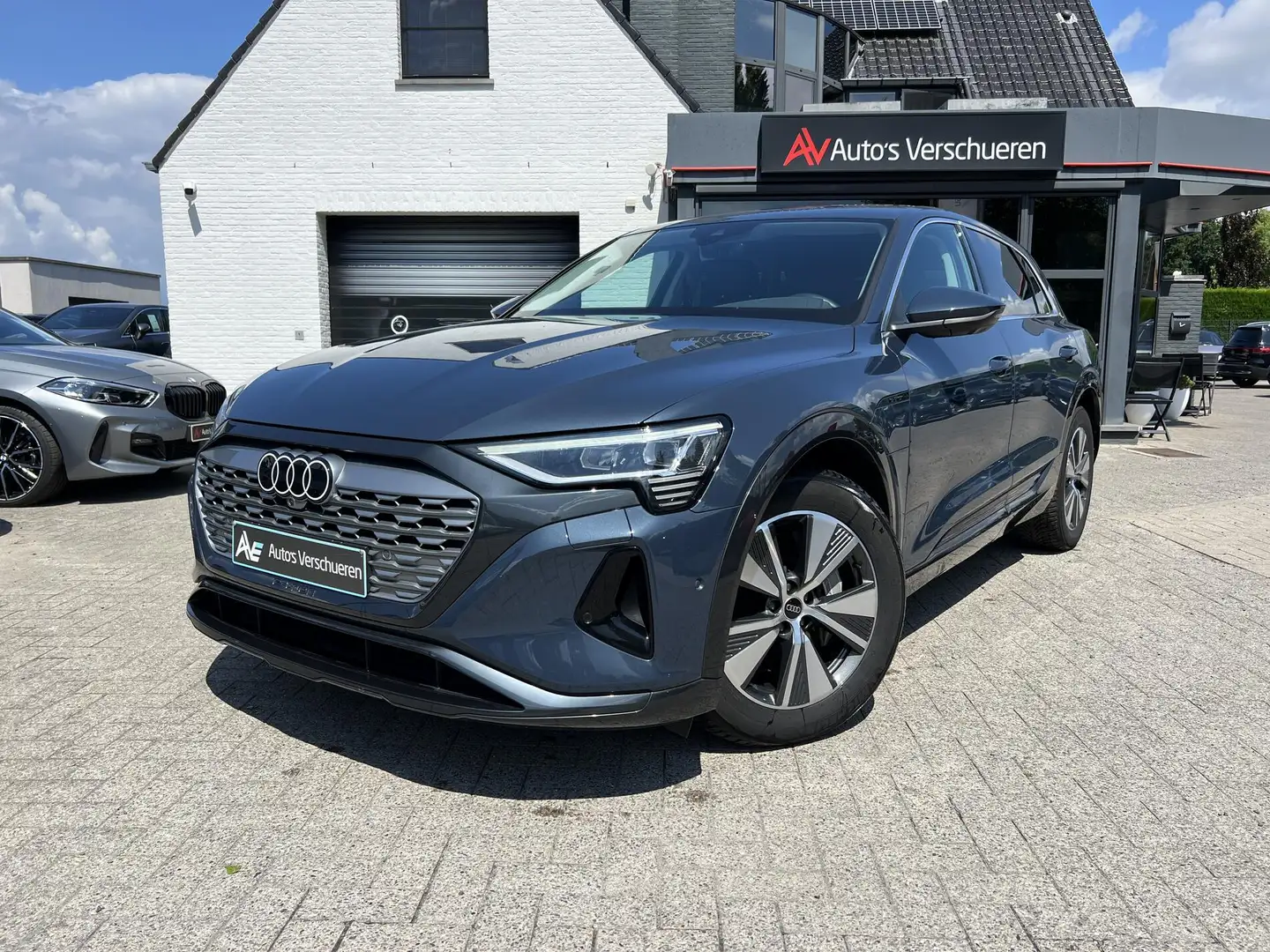 Audi Q8 e-tron 50 Quattro Advanced ** 360 Cam | ACC | Carplay/... Albastru - 2