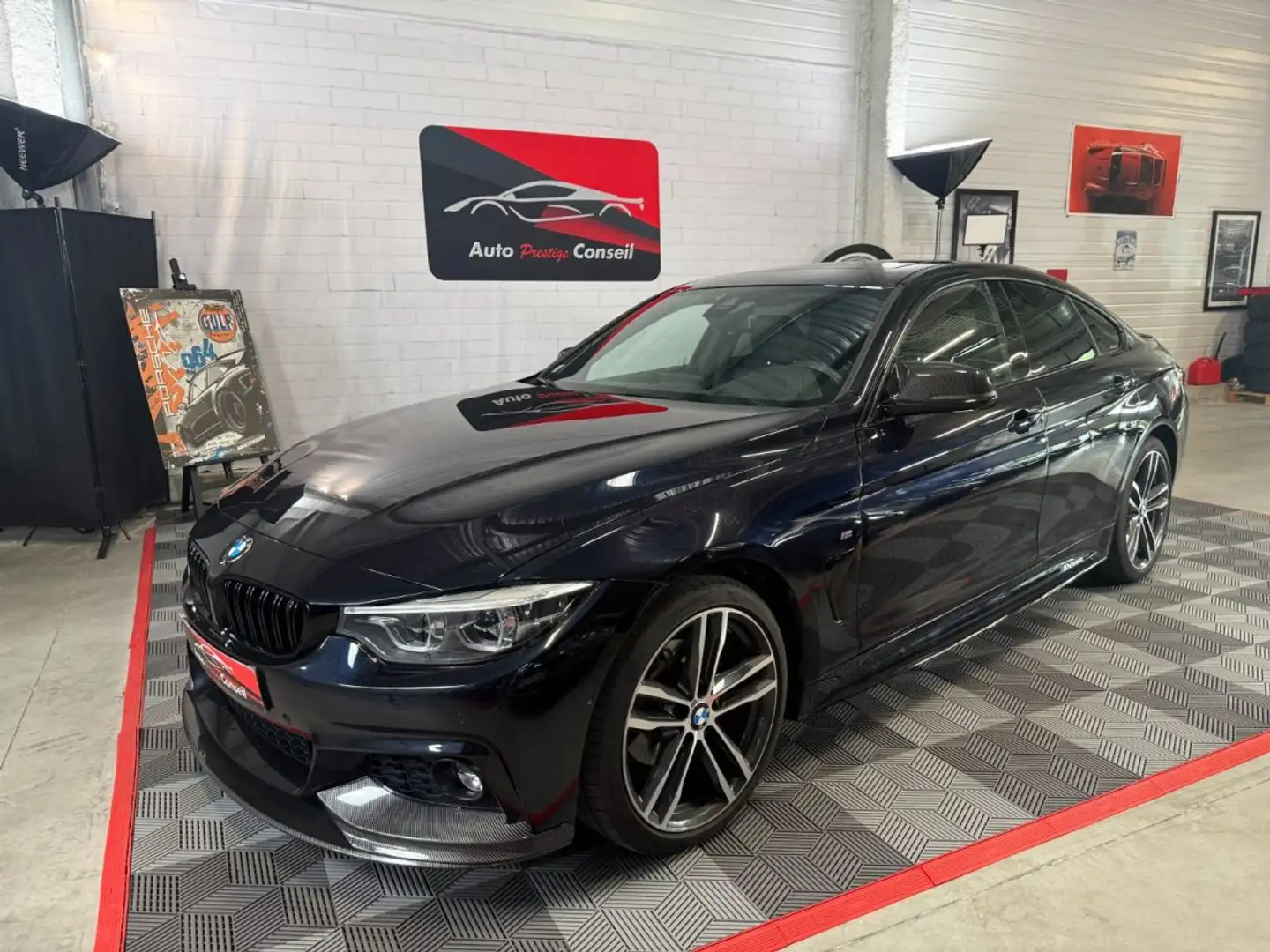 BMW 420 420d 190 ch BVA8 M Sport XDrive Noir - 1