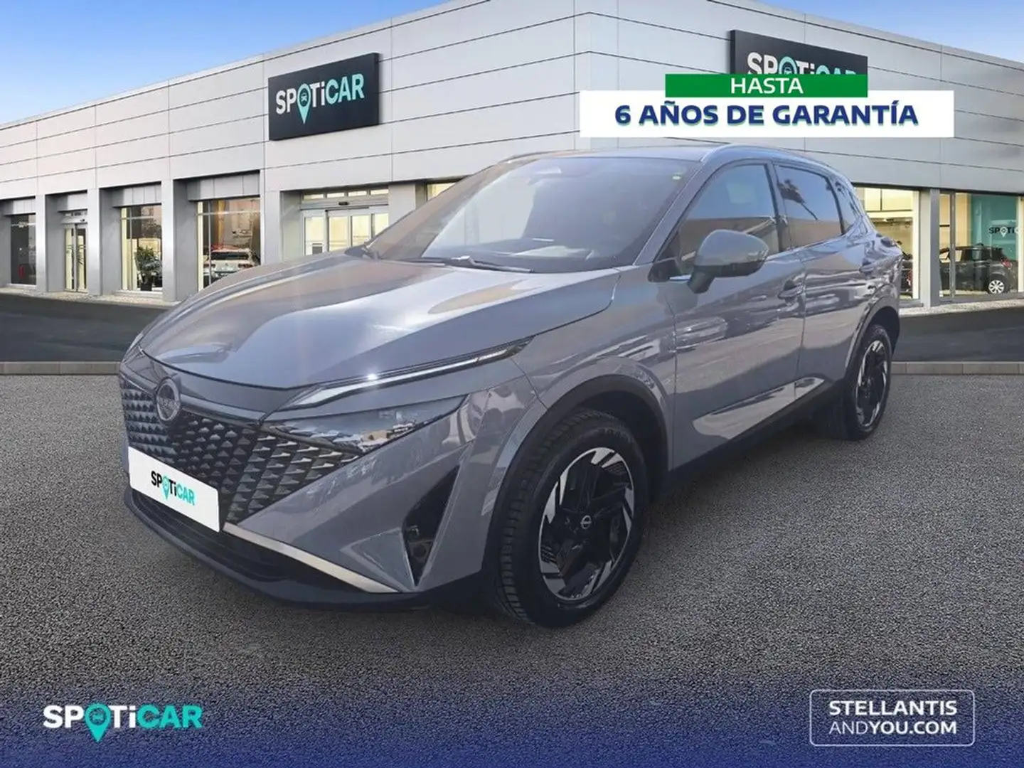 Nissan Qashqai DIG-T 103kW N-Connecta Gris - 1