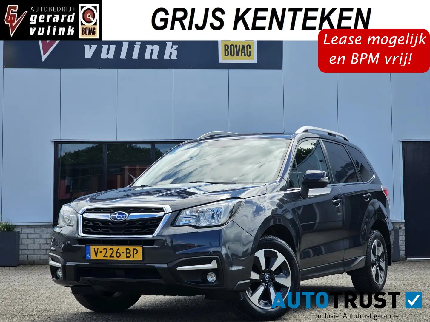 Subaru Forester 2.0 D AUTOMAAT Intro 4x4 2000KG TREKGEW. Noir - 1