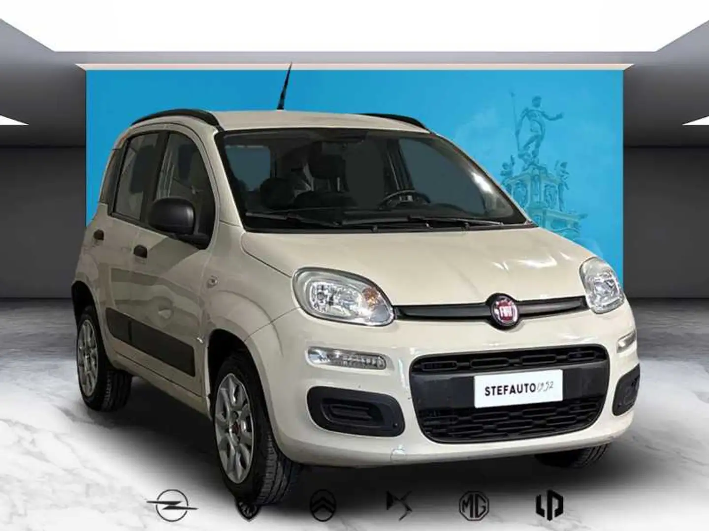 Fiat Panda III - panda 0.9 t.air t. natural power Lounge 80cv Jaune - 1