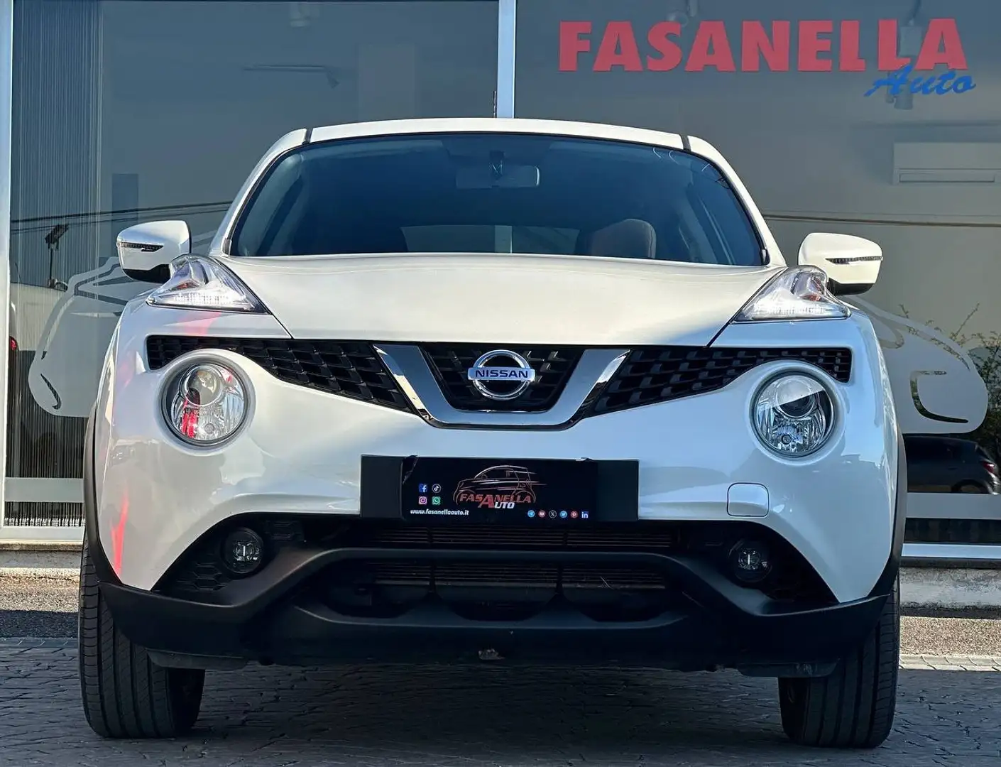 Nissan Juke 1.6 VISIA - IMPIANTO GPL CASA MADRE - IVA ESPOSTA Bianco - 2