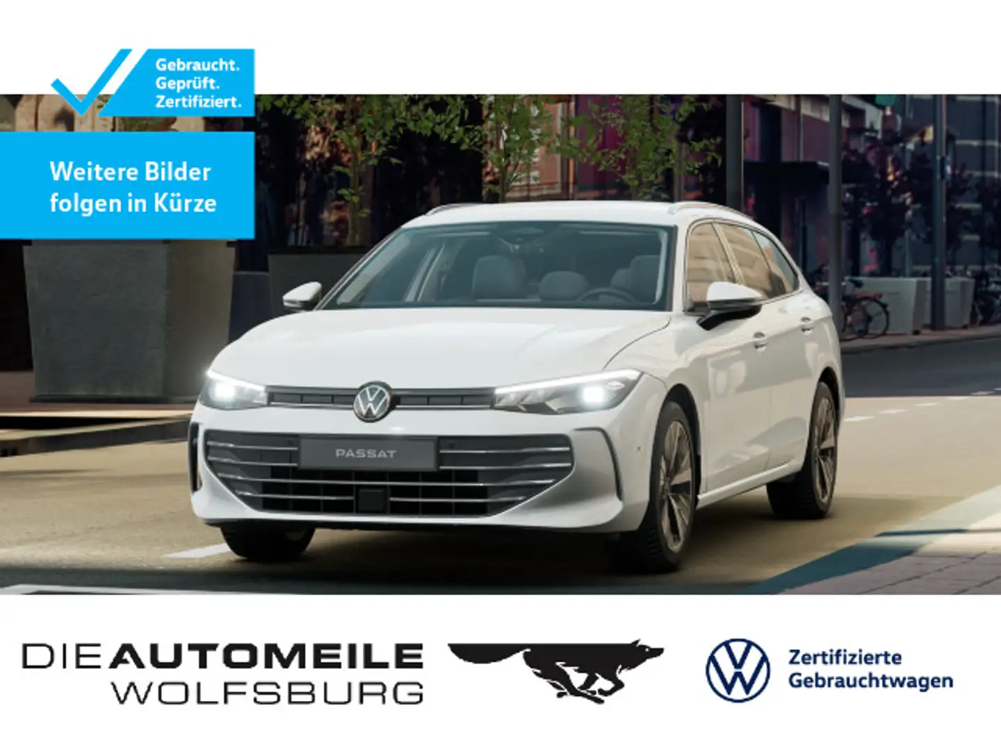 Volkswagen Passat Variant 1.5 eTSI DSG Business neues Model Weiß - 1