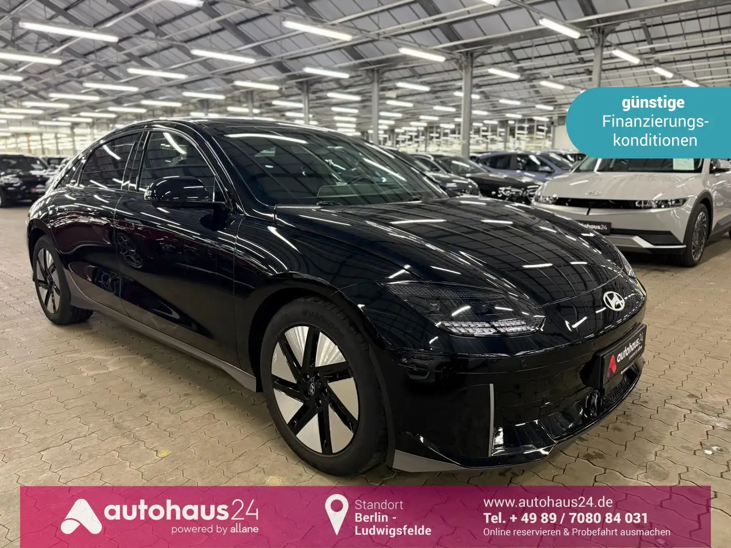 Hyundai IONIQ 6 Techniq 53 kWh|360°|LED|HeadUp Noir - 1