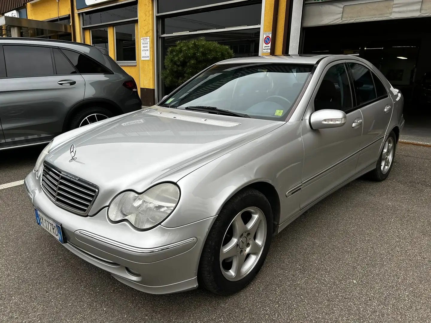 Mercedes-Benz C 200 C 200 k Evo Avantgarde TETTO APRIBILE Plateado - 1