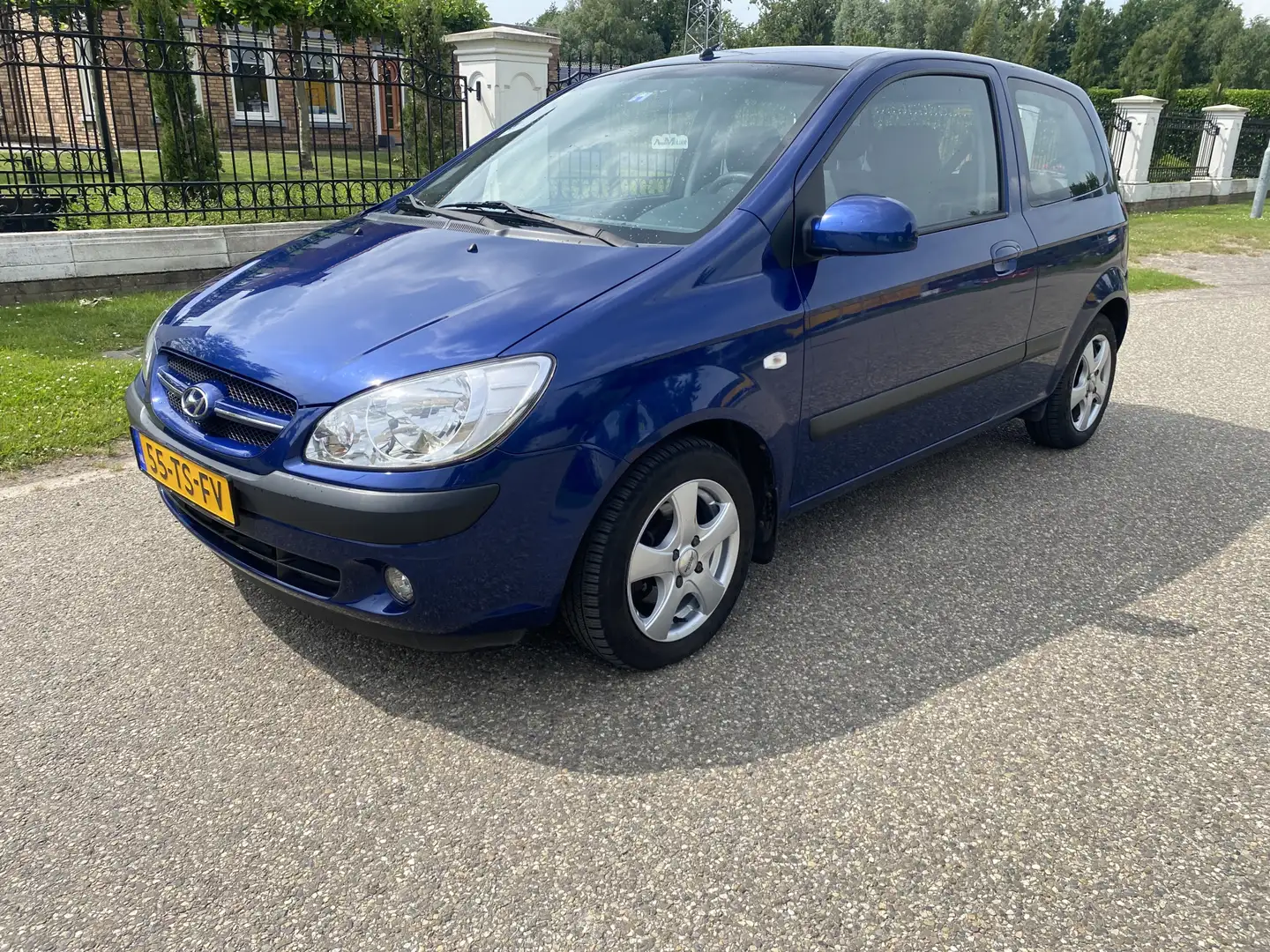 Hyundai Getz 1.4i Active Cool Nieuwe Apk 111.000 km nap Airco Blauw - 2