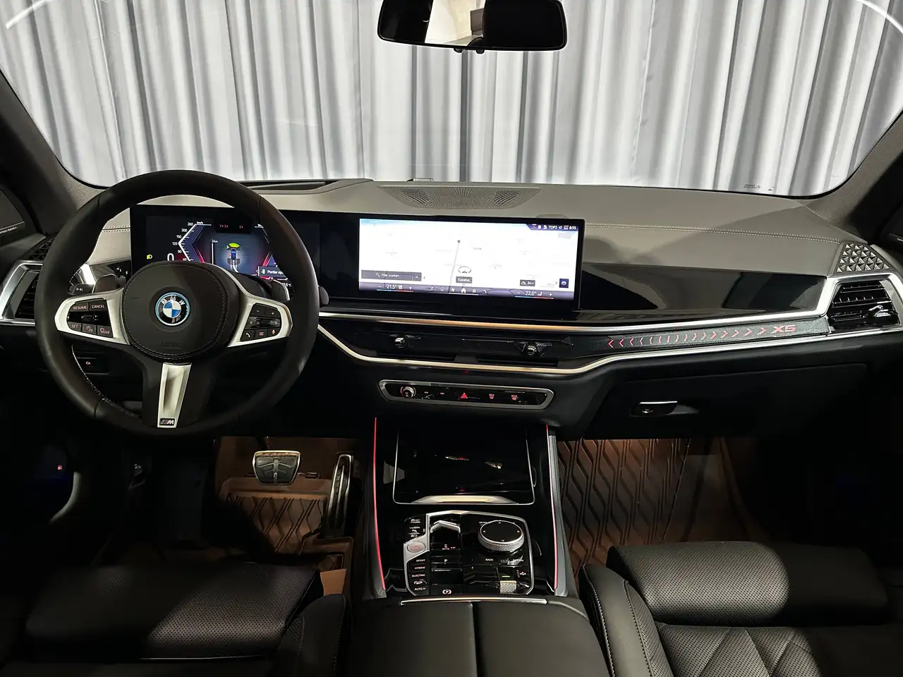 BMW X5 PHEV 3.0AS xDrive50e *M-SPORTPAKKET*22"ALU*HARMAN KARDON*EL.TREKHAAK*KEYLESS*FULL LED*MEMORY*, миниатюра 12