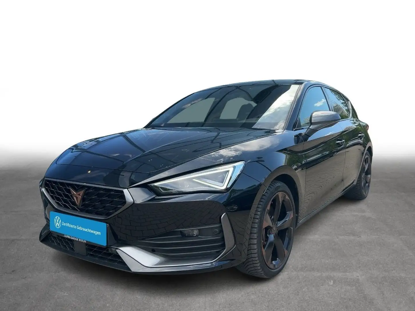 CUPRA Leon 1.5 eTSI DSG Climatronic Navi LED SHZ PDC Schwarz - 2