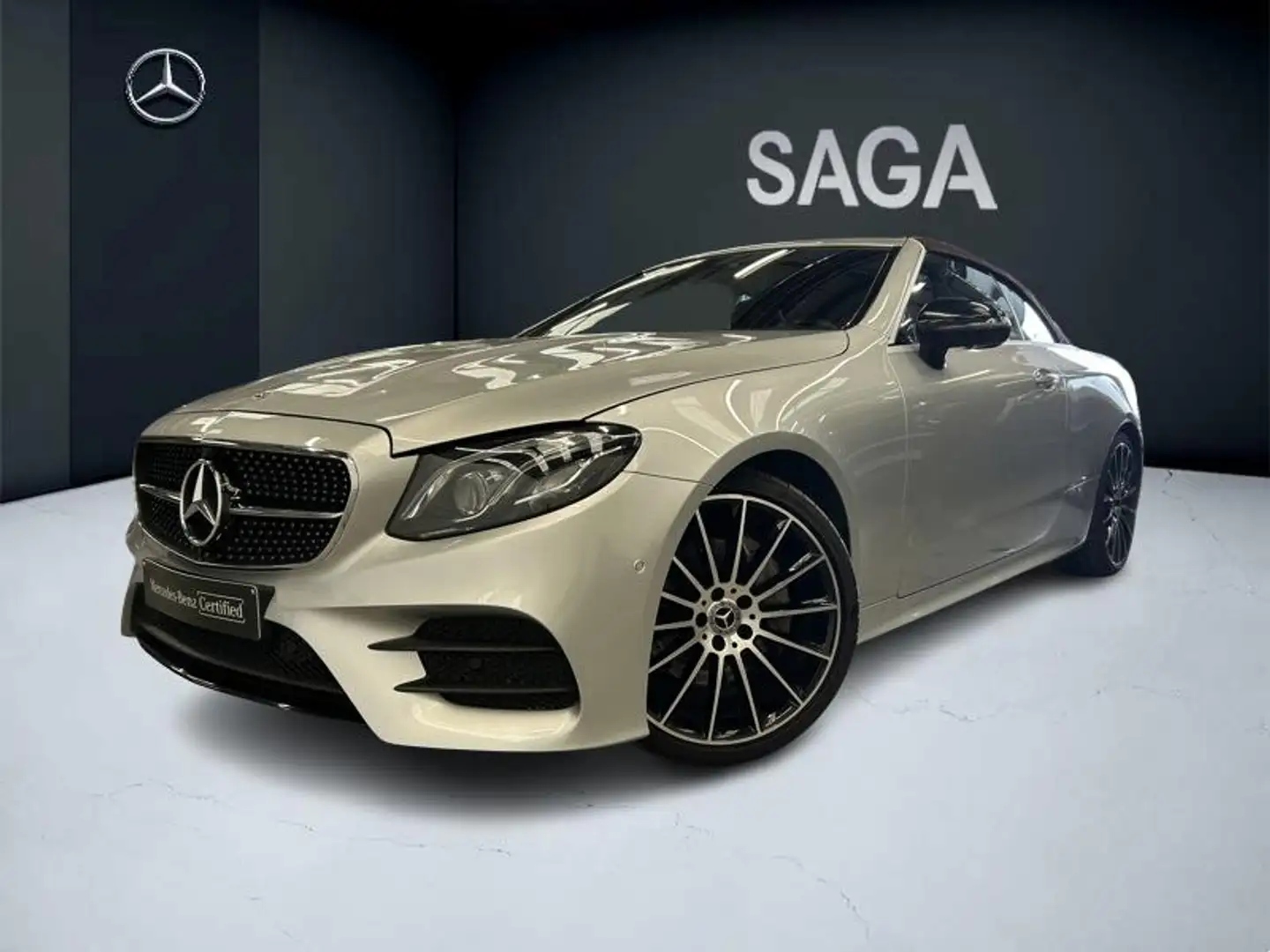 Mercedes-Benz E 220 d Cabriolet Executive Gris - 1