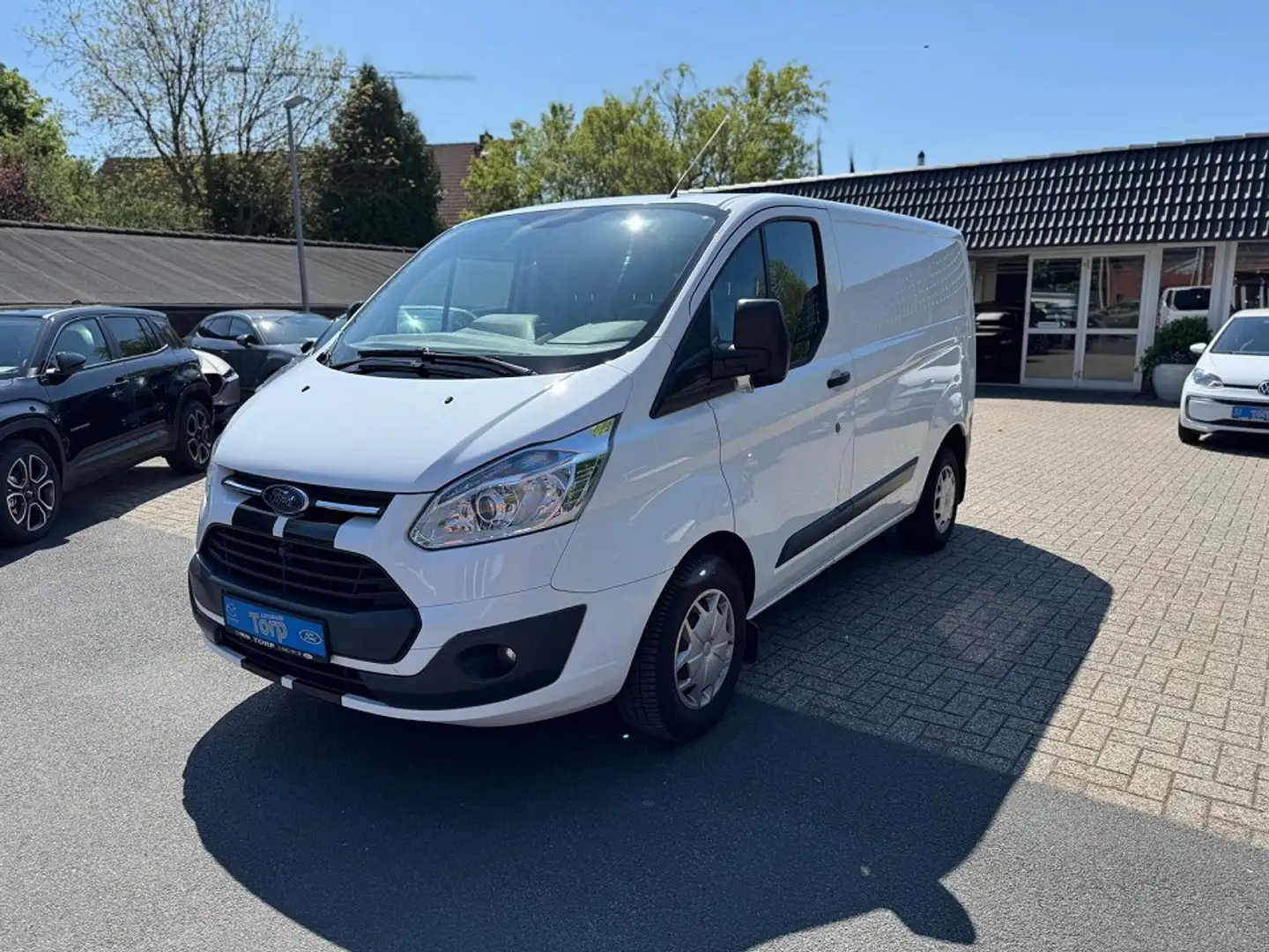 Ford Transit Custom 2,2 290 L1 Trend, Heckflügeltüren, Weiß - 1