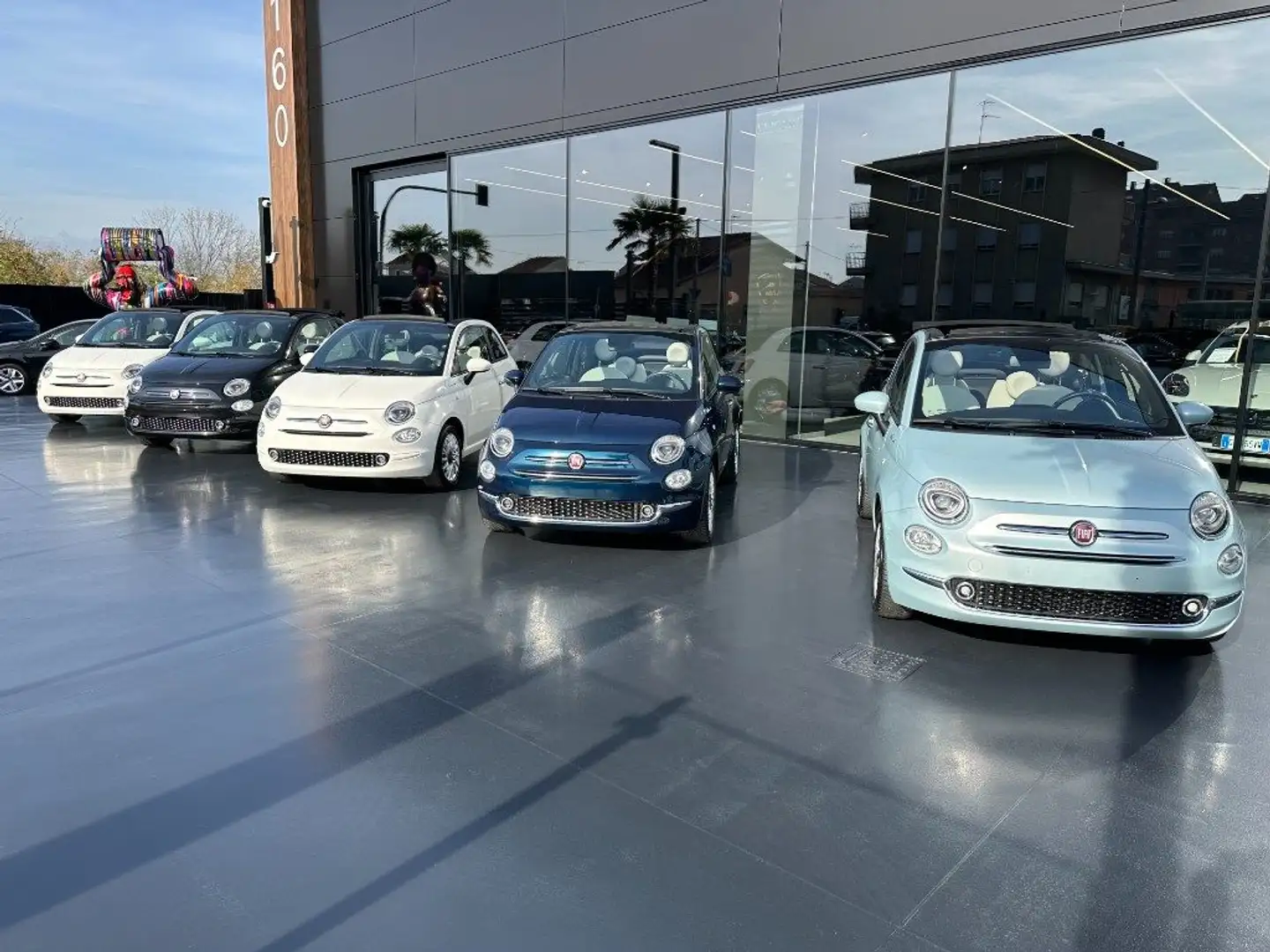 Fiat 500C 1.0 Hybrid Dolcevita Blau - 2