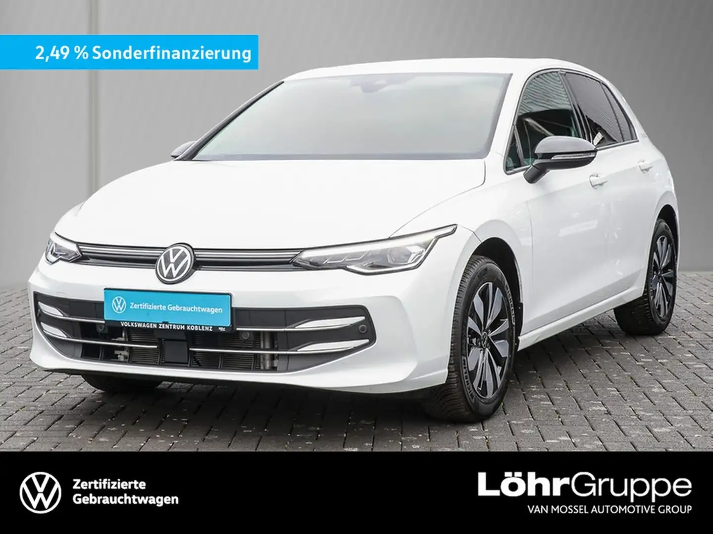 Volkswagen Golf VIII 1.5 TSI Goal Navi/AHK/LED Weiß - 1