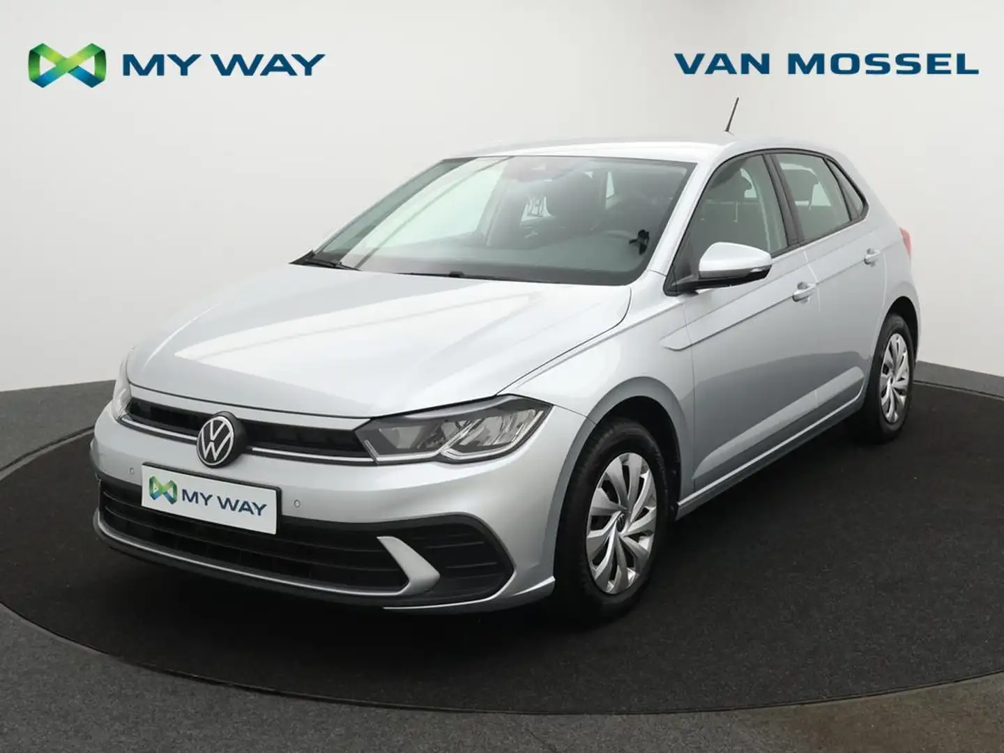 Volkswagen Polo Polo Life 1.0TSI 95PK *APP CONNECT*PDC*CRUISE*DIGITAL DASHBOARD*BLTH*... Gris - 1