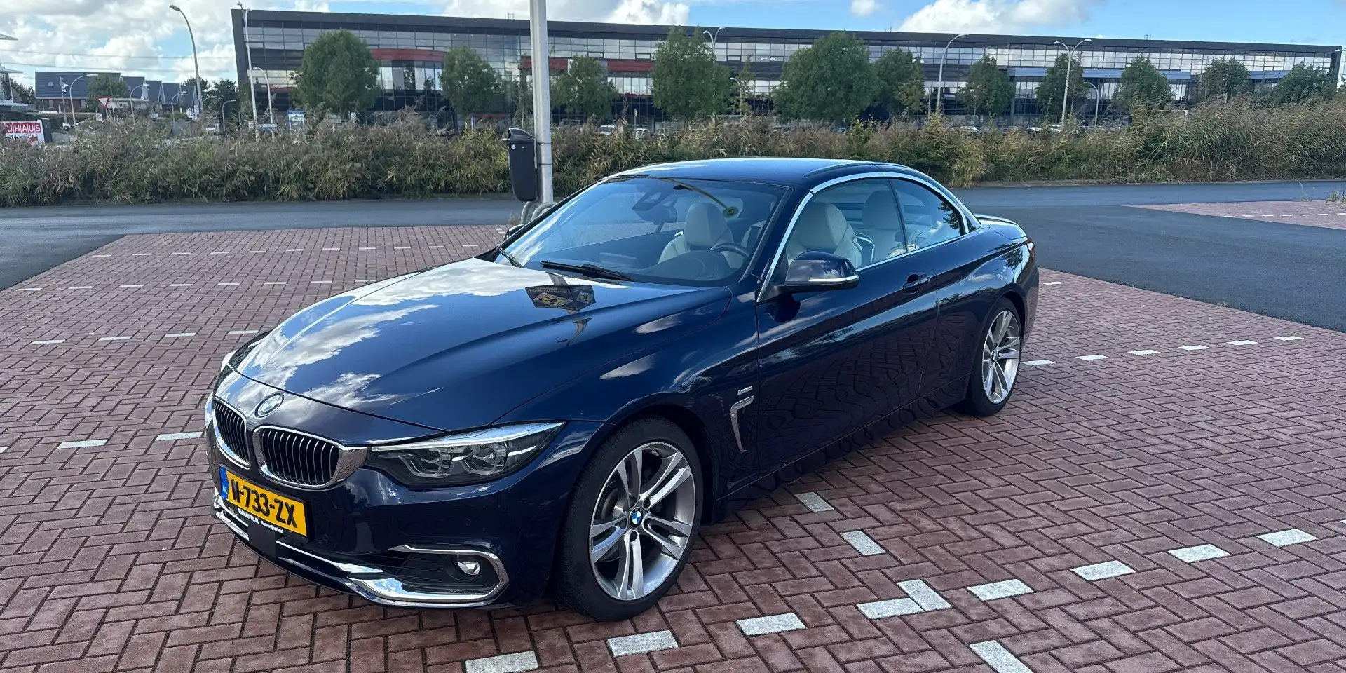 BMW 430 Cabrio High Exec. INDIVIDUAL alle opties! Blauw - 1