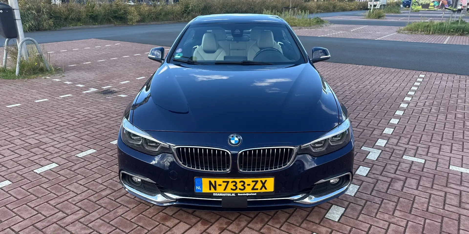 BMW 430 Cabrio High Exec. INDIVIDUAL alle opties! Blauw - 2