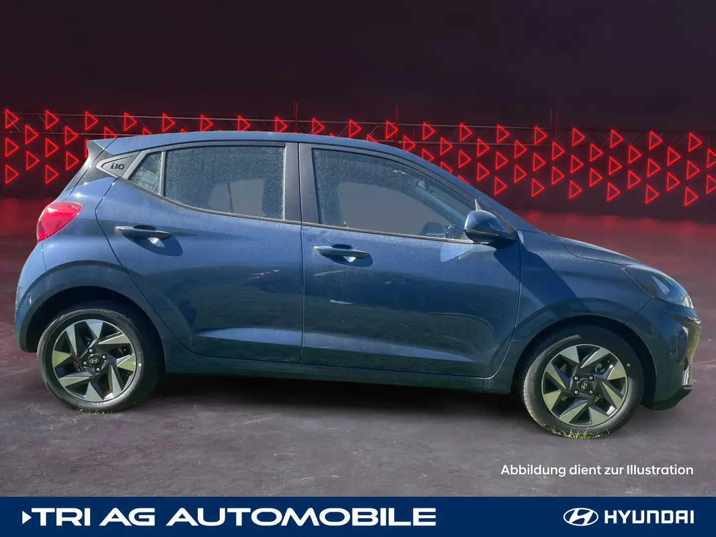 Hyundai i10 Trend (MY25) Automatik Navi Sitzheizung Einp Blauw - 2
