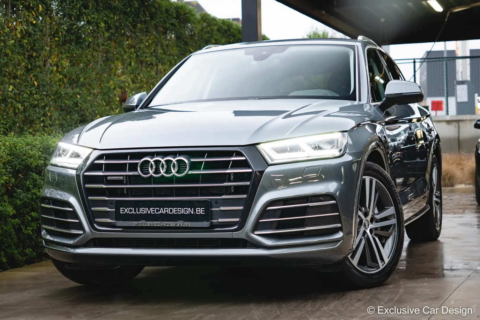 Audi Q5 50 TFSI e quattro S-Line /Luchtvering/Trekhaak/DAB Grijs - 1