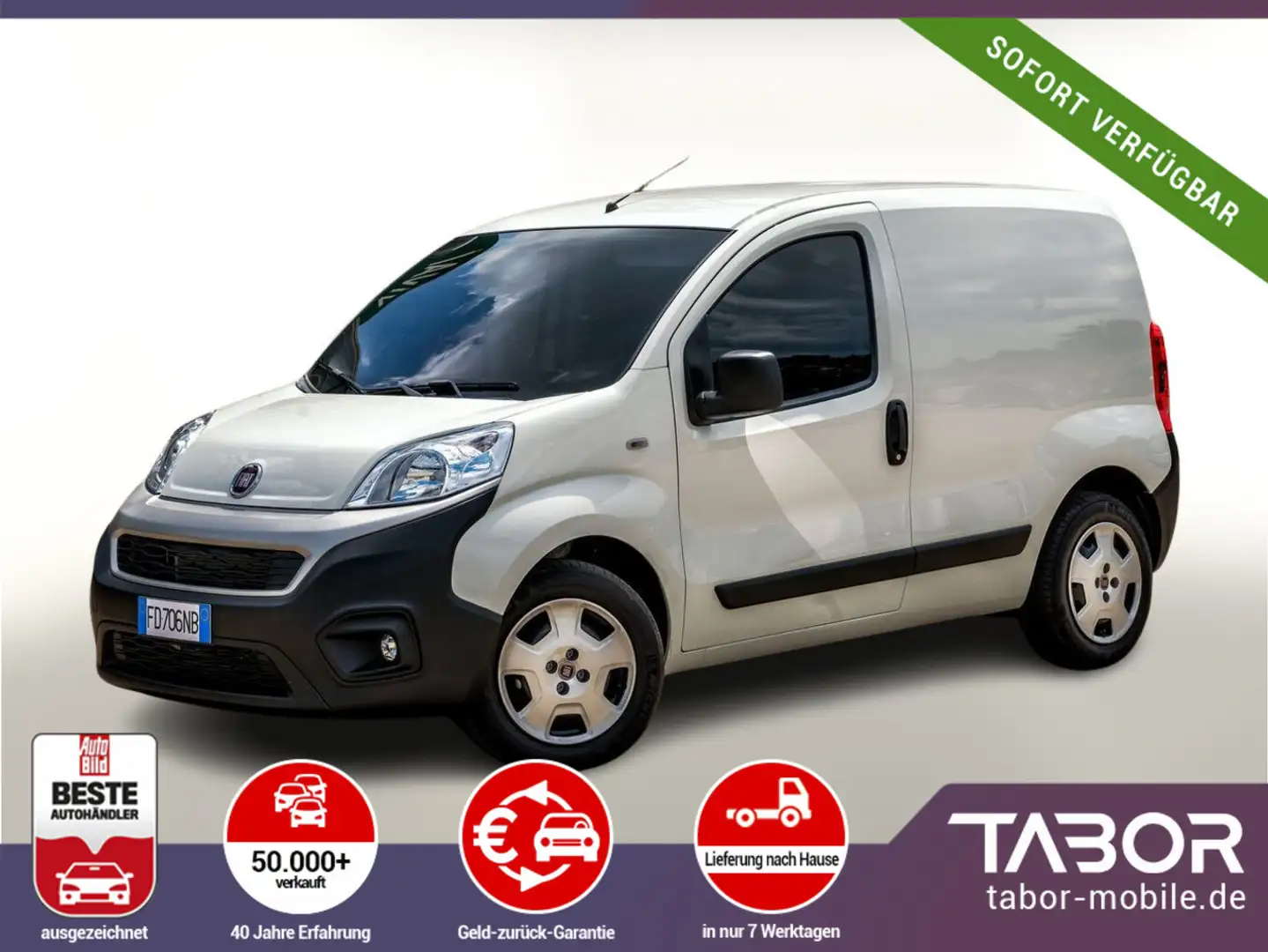 Fiat Fiorino 1.3 Mjet 95 Klima PDC TechnoP ComfortP Grau - 1