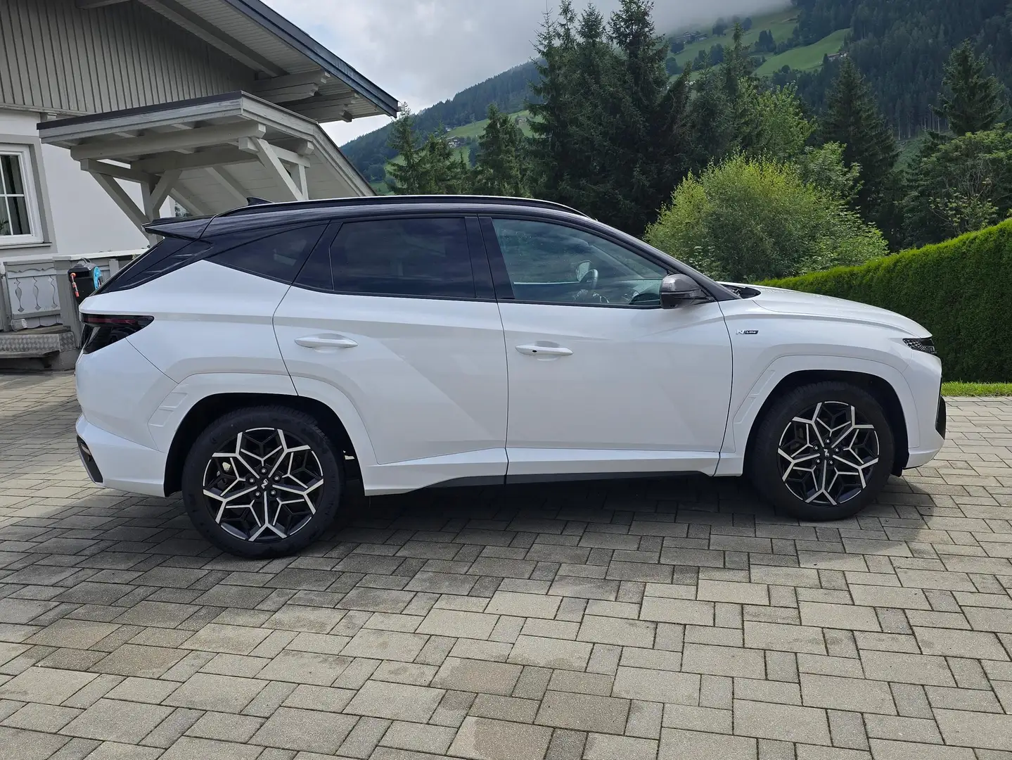 Hyundai TUCSON Tucson 1,6 CRDI 4WD 48V N-Line DCT N-Line Weiß - 1