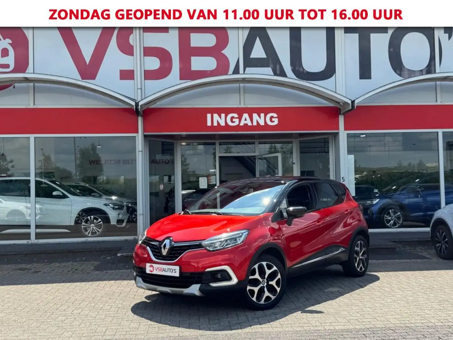 Renault Captur 0.9 TCE 90PK LED NAVIGATIE CAMERA ECC-AIRCO Rouge - 1