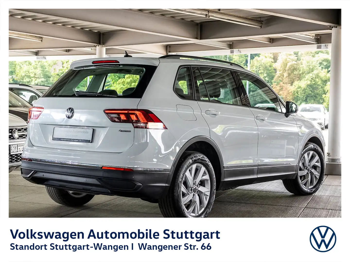 Volkswagen Tiguan Life 2.0 TDI DSG Navi AHK LED ACC PDC SHZ Weiß - 2