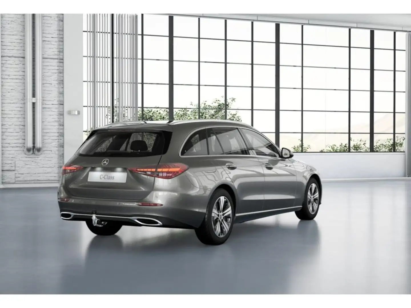 Mercedes-Benz C 180 T Avantgarde/LED/Cam/AHK/Distr/EASY-P/17' Silber - 2