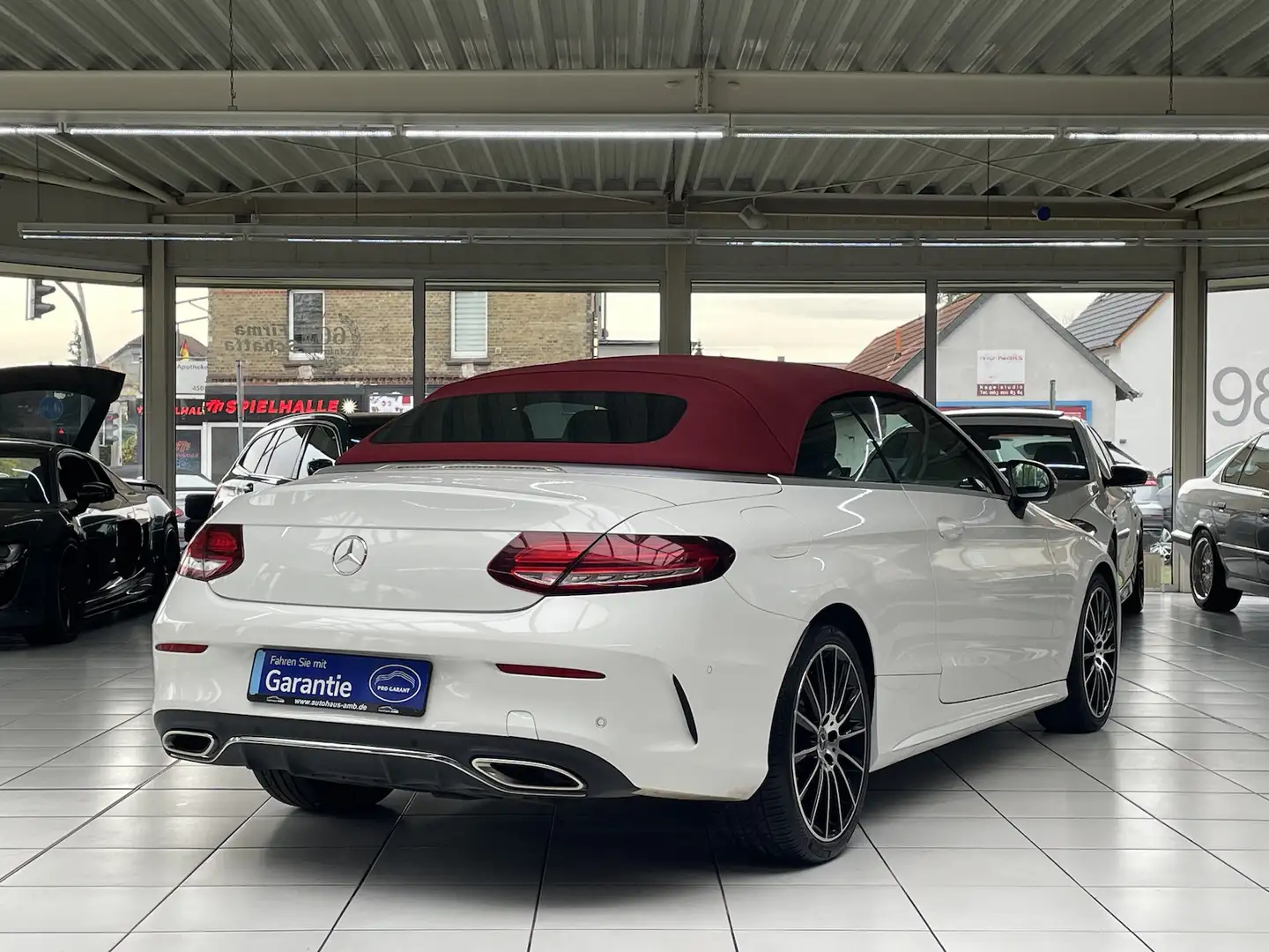 Mercedes-Benz C 300 AMG-Line Multibeam LED Kamera Burmester Blanc - 2