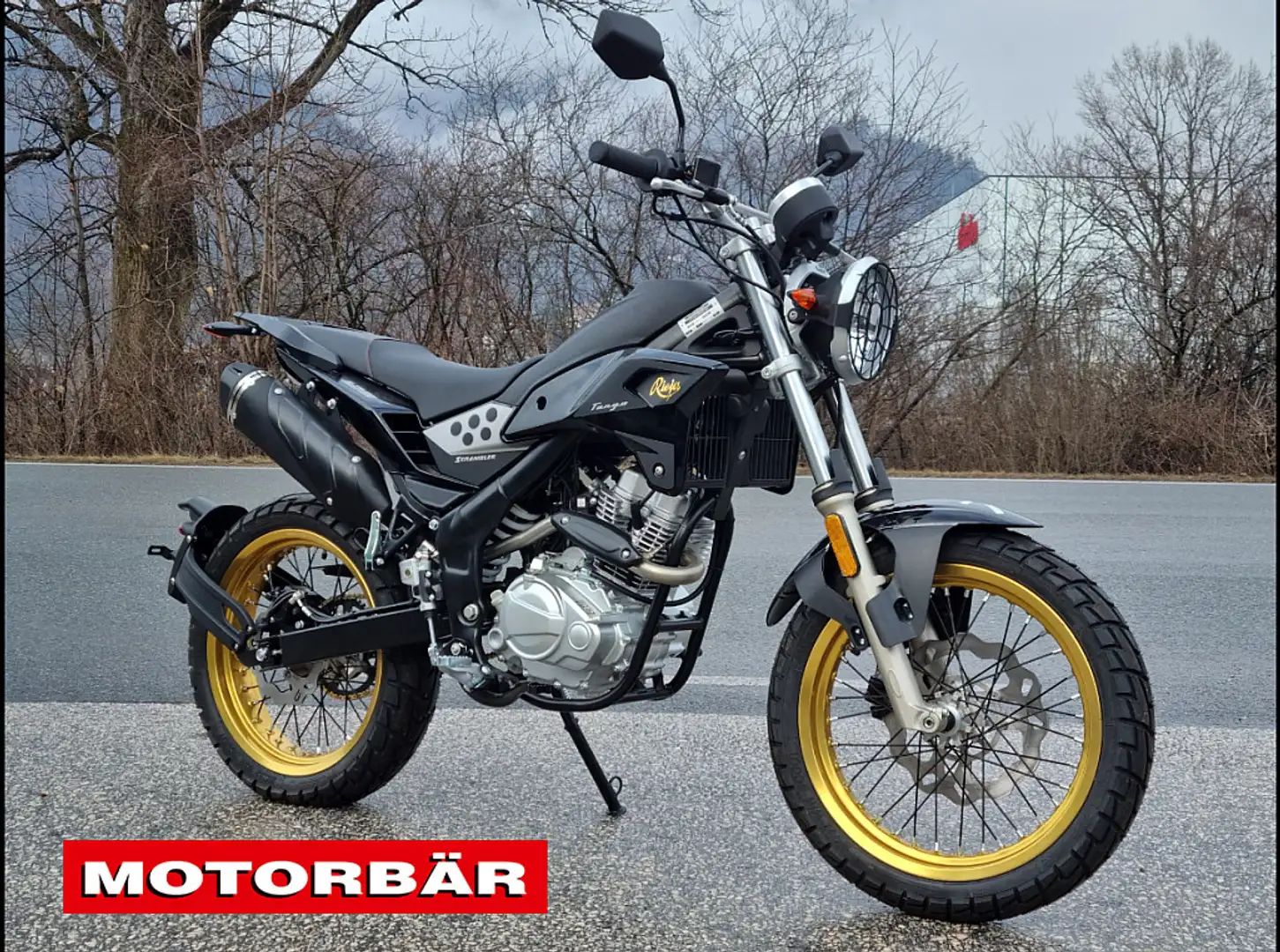 Rieju Tango 125 Tango 125i Scrambler Nero - 1