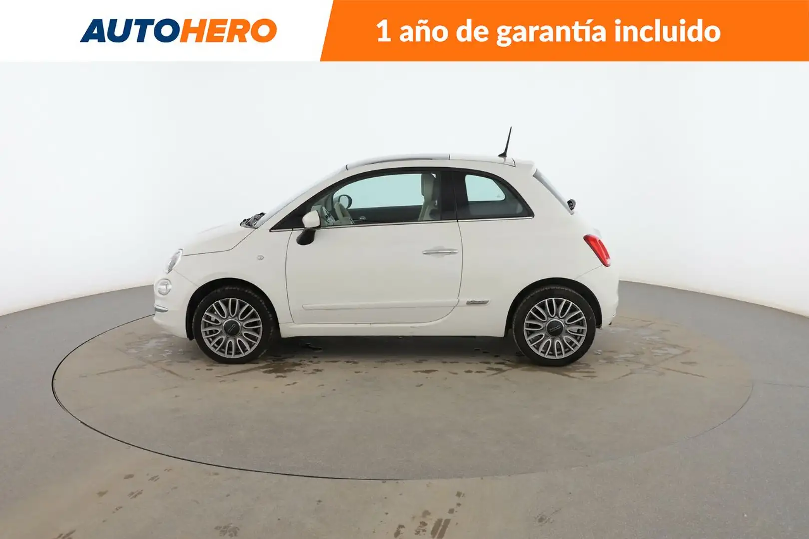 Fiat 500 1.2 Lounge Blanco - 2