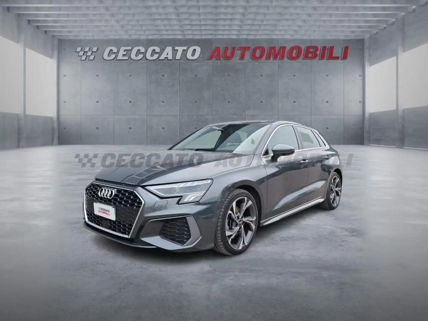 Audi A3 A3 Sportback 30 2.0 tdi S line edition s-tronic Gris - 1
