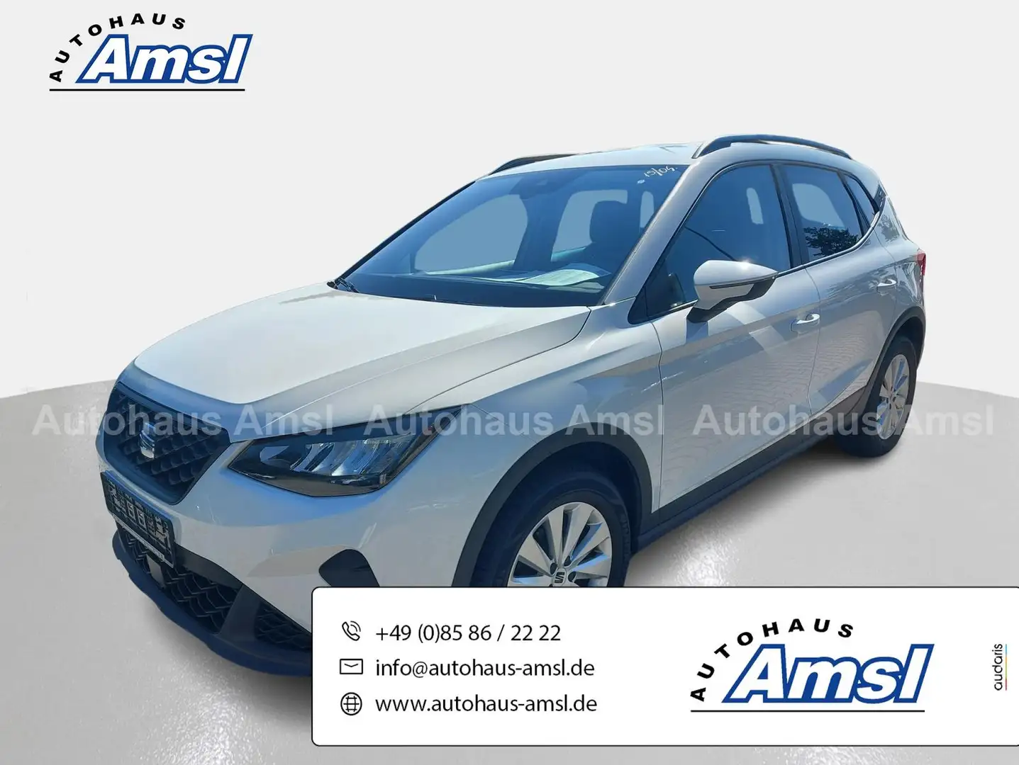 SEAT Arona 1.0 TSI Style *PDC*AppleCarPlay*Navi*SiHz* Weiß - 1