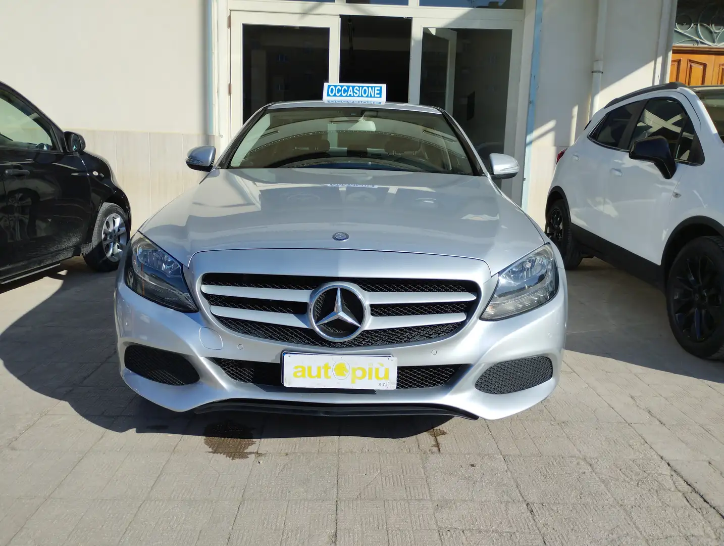 Mercedes-Benz C 220 d (bt) Business auto Argento - 2