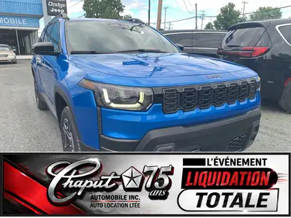 Blue 2026 Jeep Cherokee SUV / Crossover Four-Wheel Drive Automatic