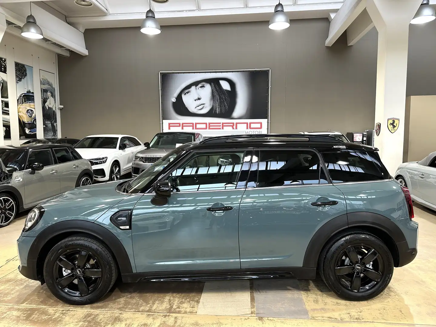 MINI Cooper D Countryman 2.0 Northwood Edition auto - Carplay - Keyless-LED Zelená - 2
