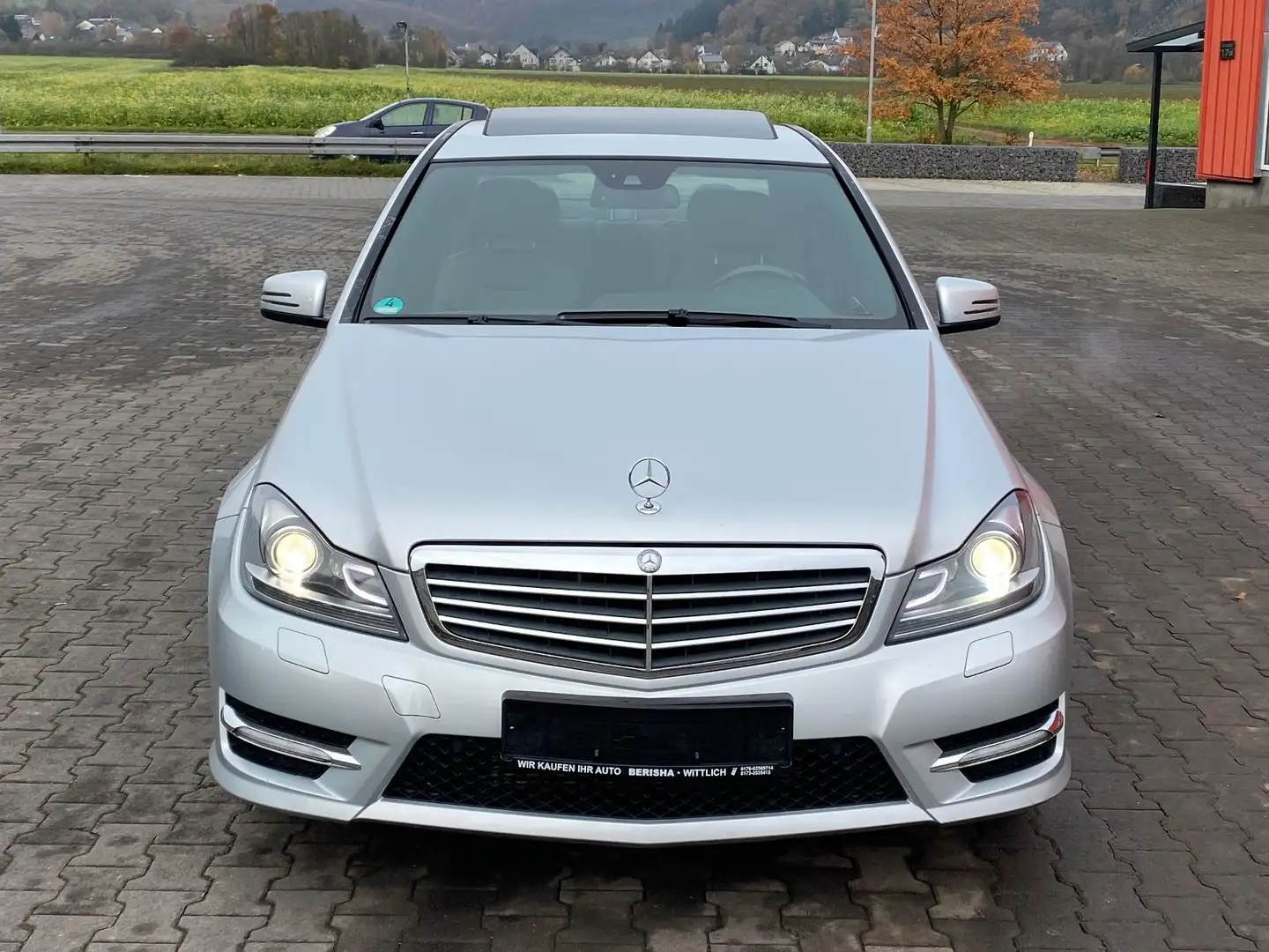 Mercedes-Benz C 200 AMG 184 ps Top Gepflegt* Leder Navi Pano Argento - 2