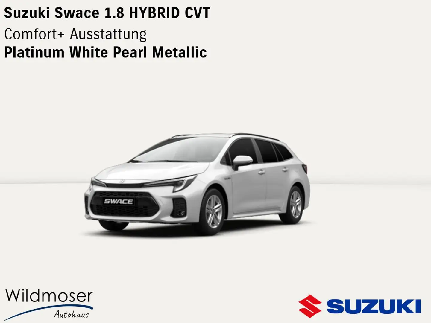 Suzuki Swace ❤️ 1.8 HYBRID CVT ⏱ 2 Monate Lieferzeit ✔️ Comfort Weiß - 1