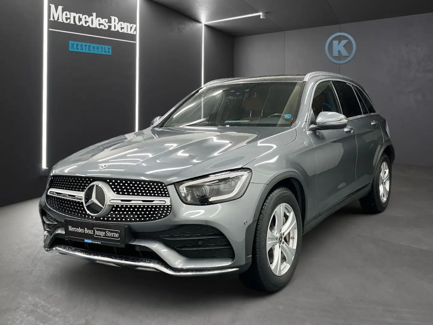 Mercedes-Benz GLC 300 d 4M AMG Stdhzg Multibeam Burmester AHK 9G Grau - 2