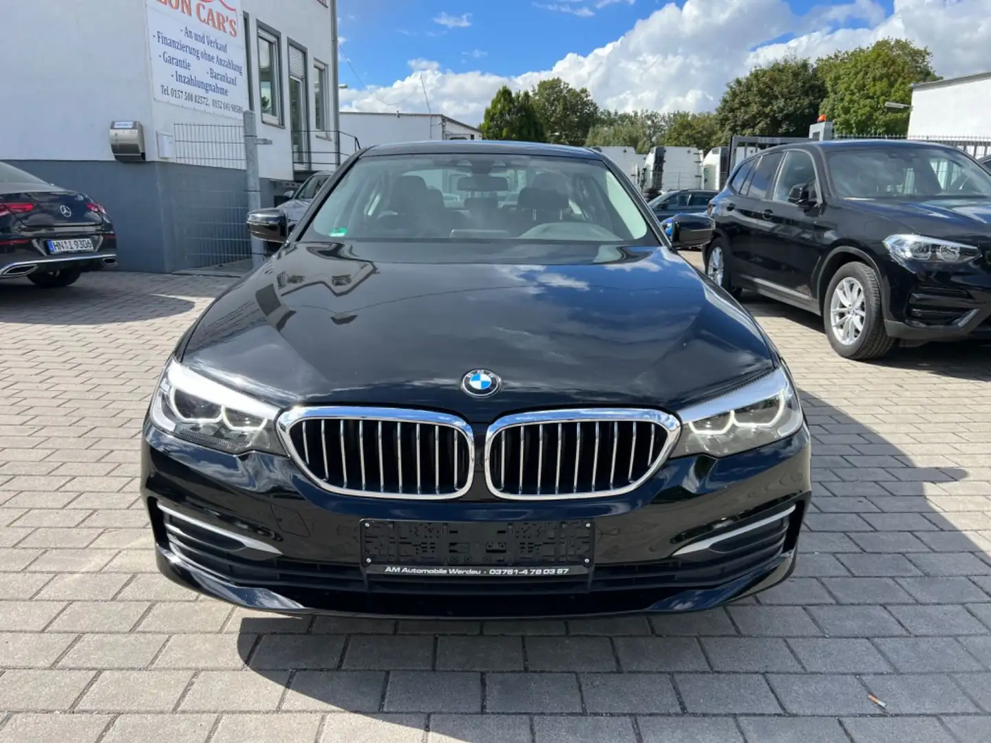 BMW 520 5 Lim. 520 d/Navi/Led-Xenon/Erster H./8 Fach/TOP Schwarz - 2