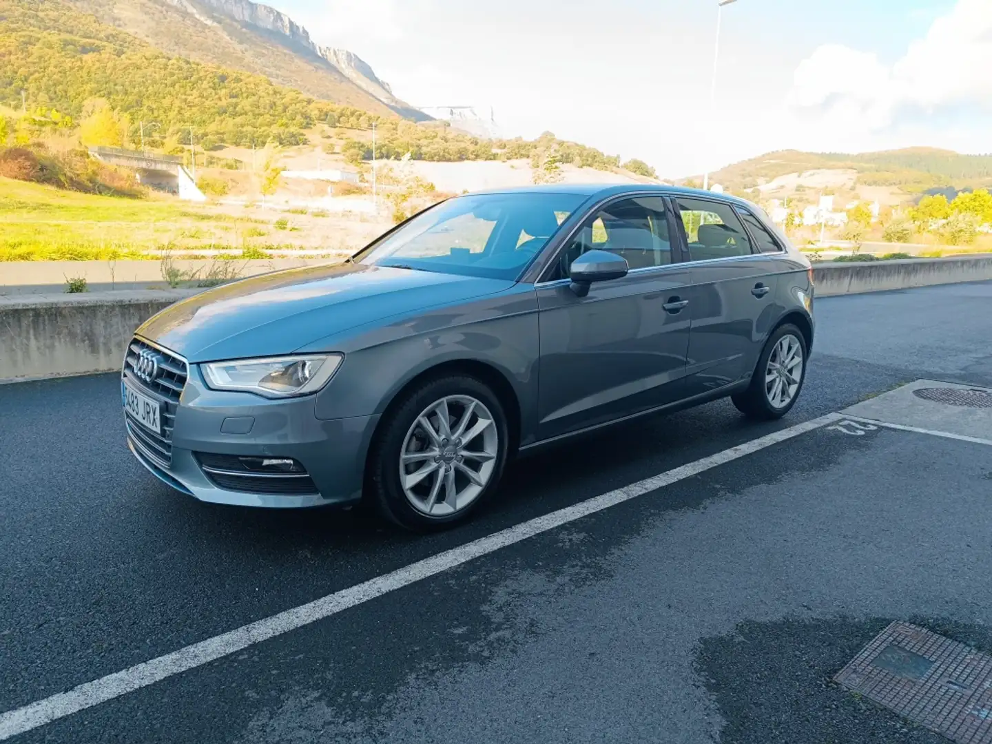 Audi A3 Sportback 1.6TDI 81kW Zilver - 1