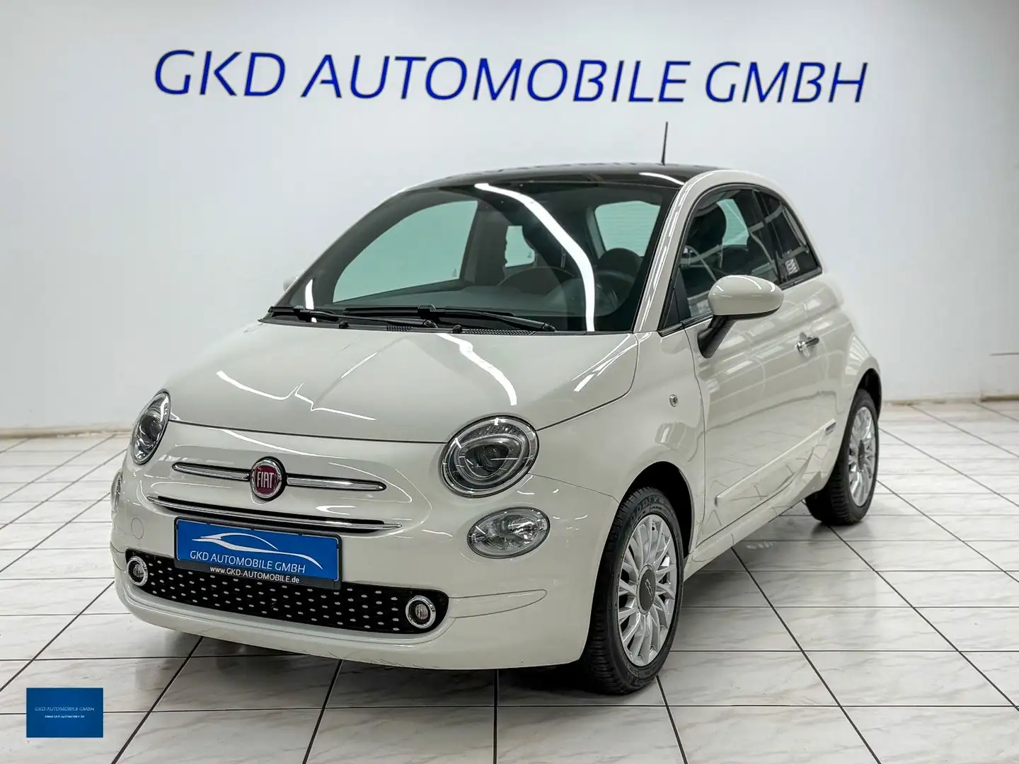 Fiat 500 *Panorama*Carplay*PDC* Blanc - 1